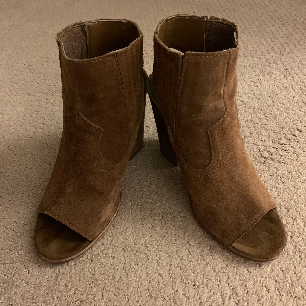 Opened Toe Booties